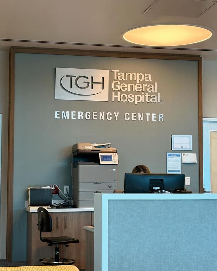 Tampa General Hospital emergency center